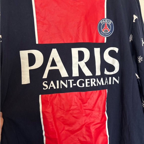 Paris Saint-Germain Women's Long Sleeve Tee - Red and Black - Picture 11 of 11